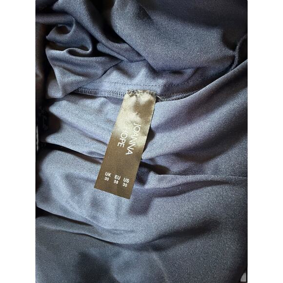 Joanna Hope Navy Beaded Gown - Size 30 - Picture 14 of 16